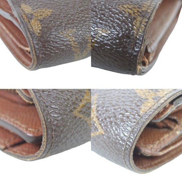 843167AM (C2) Louis Vuitton Wallet Brown Monogram - Picture 6 of 12